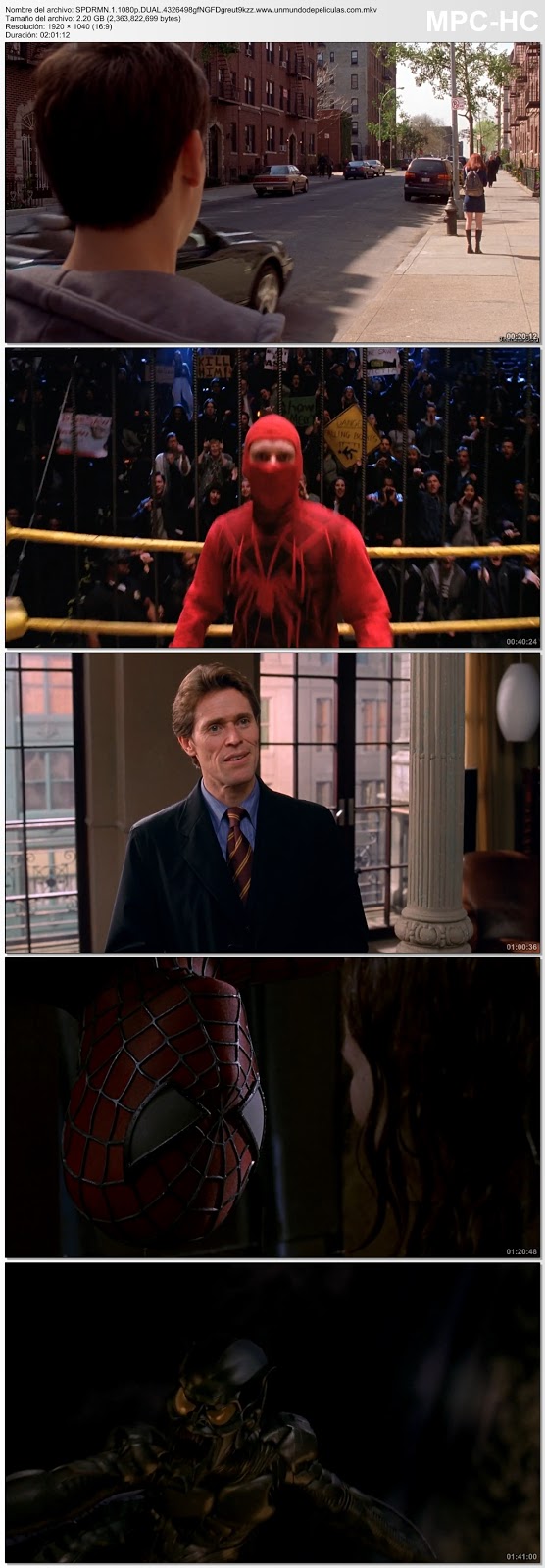 Capturas de la película.