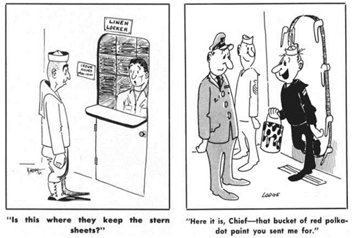 Take a Trip on a Survey Ship: USNS Michelson: Navy Cartoons