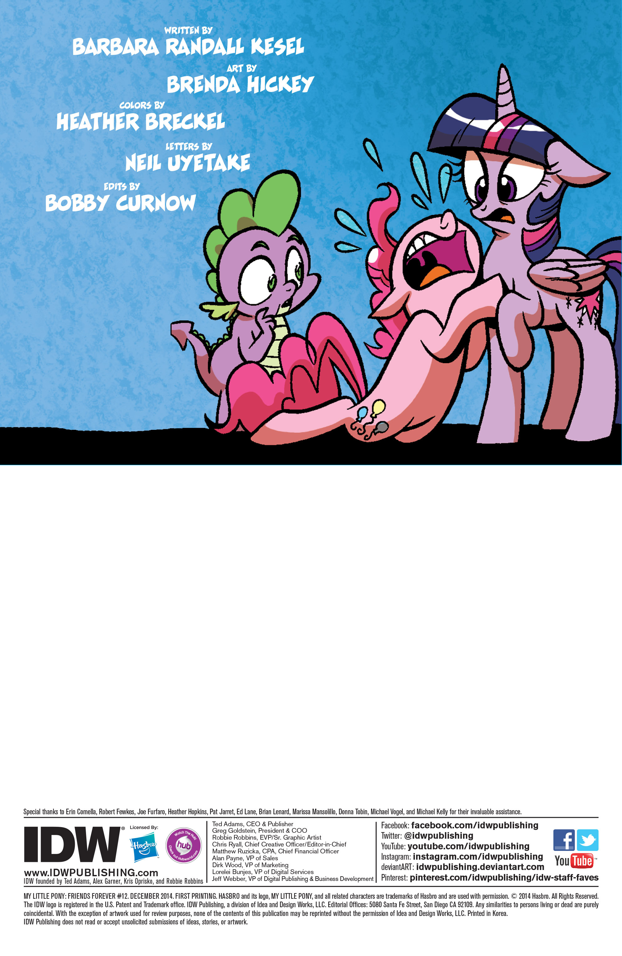 Read online My Little Pony: Friends Forever comic -  Issue #12 - 2