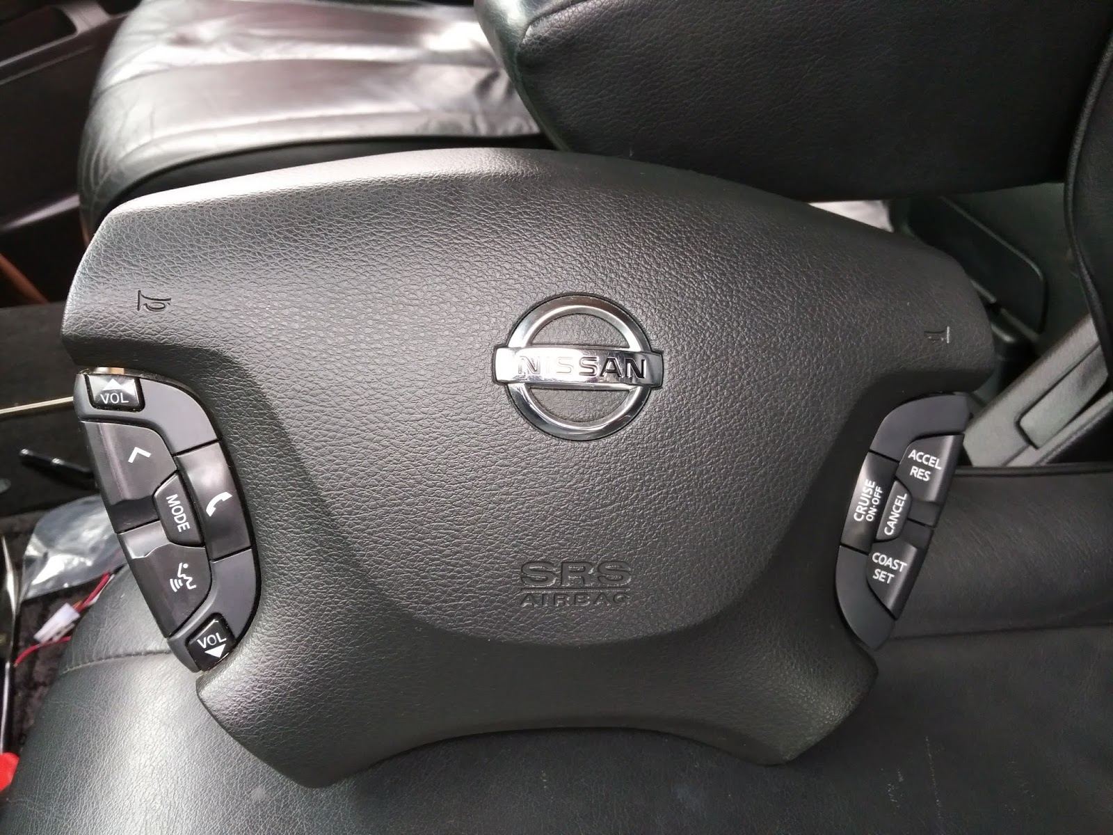 Nissan Elgrand Installing a Cruise Control Steering Controls