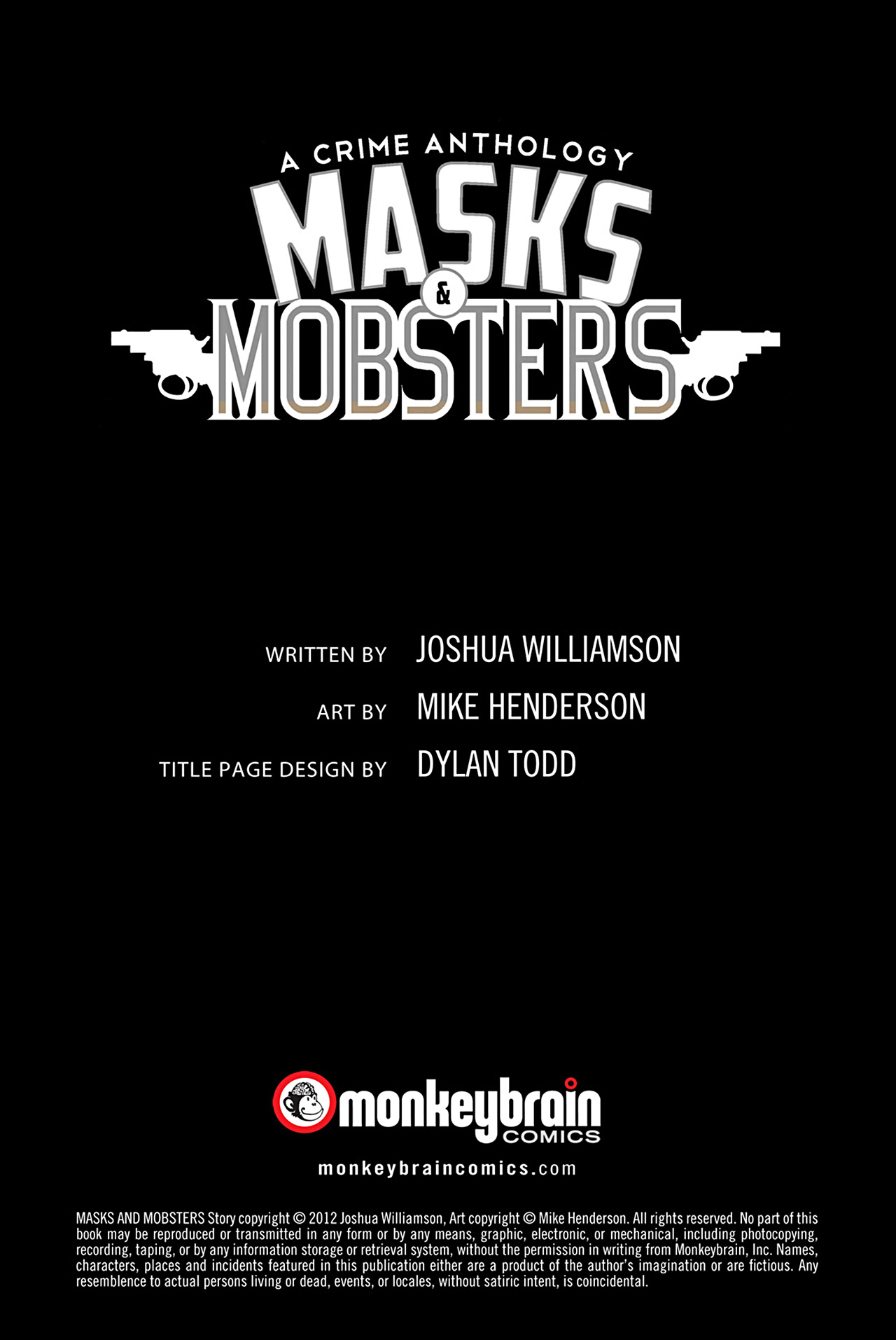 Read online Masks & Mobsters comic -  Issue #1 - 2