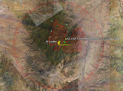 The Sky Gypsies: Visual Representation of Horseshoe 2 Fire TFR