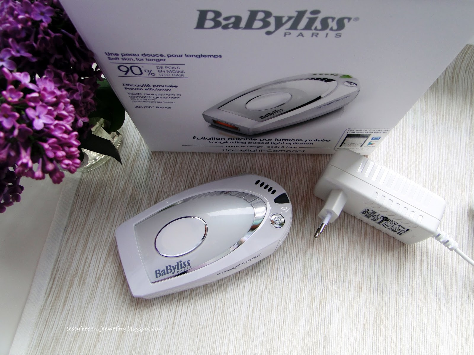 Depilator laserowy BaByliss Homeligh G935E moje wrażenia.