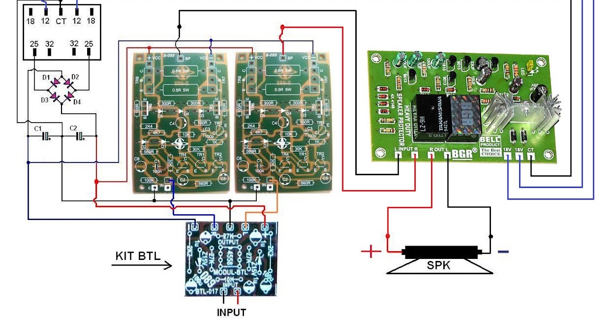 Cara Pasang Speaker Protector Untuk Power Btl Bahar Electronic Cara Pasang Speaker Protector Untuk Power Btl Bahar Electronic