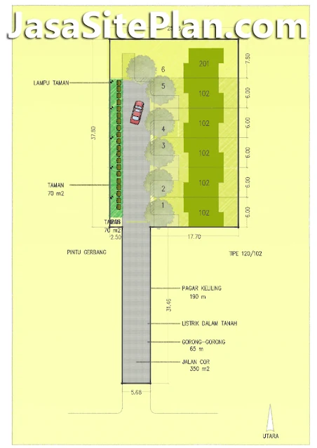 Contoh Site Plan