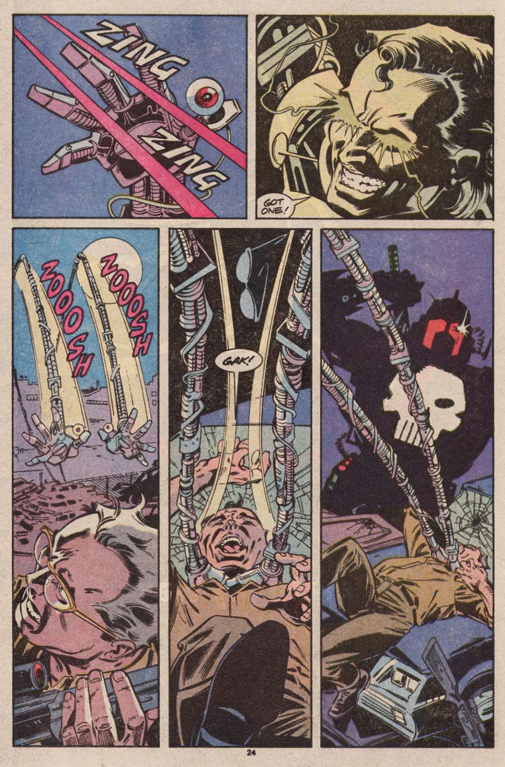 Read online The Punisher (1987) comic -  Issue #34 - Exo-Skeleton - 19