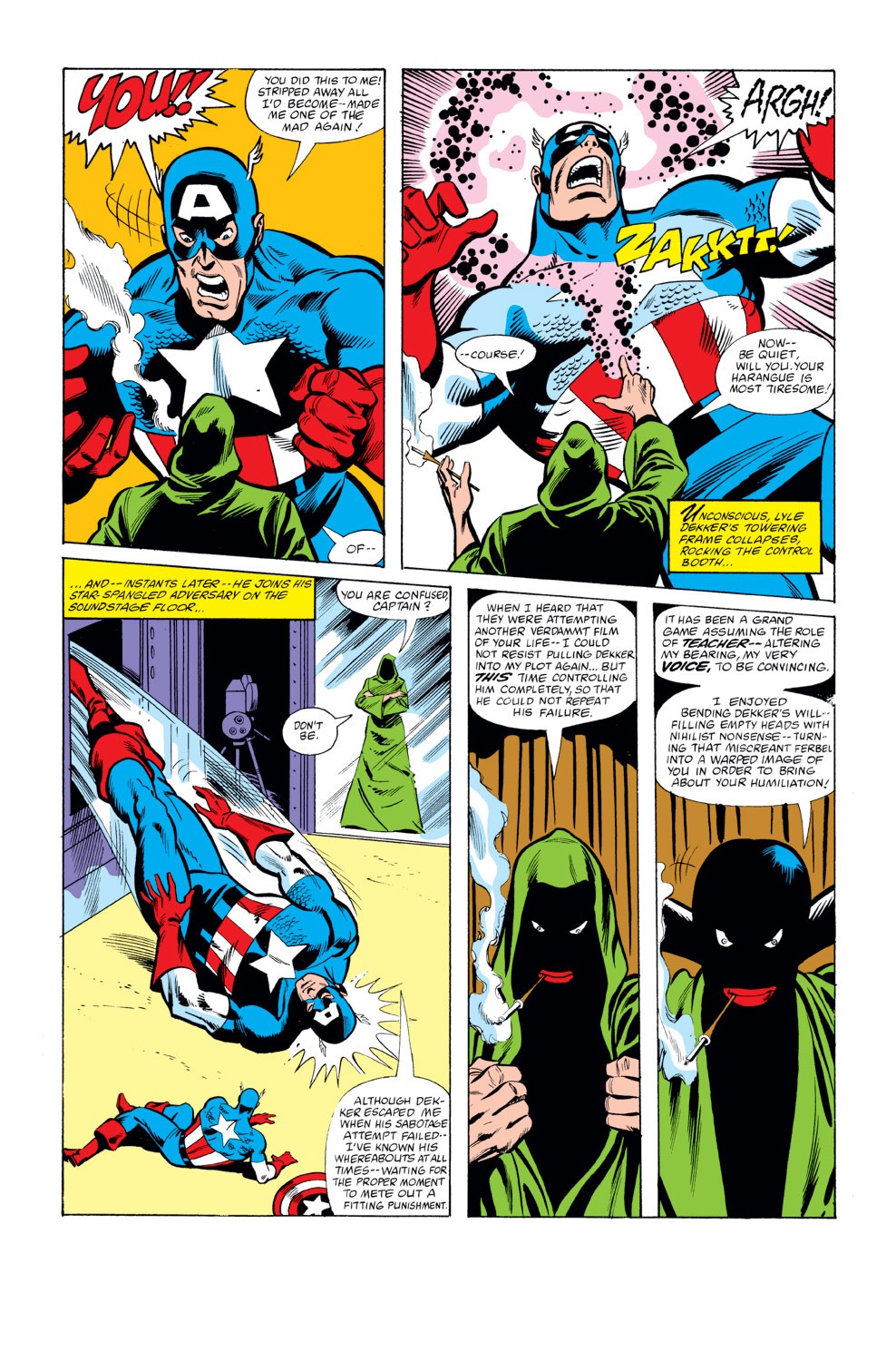 Read online Captain America (1968) comic -  Issue #262 - 21