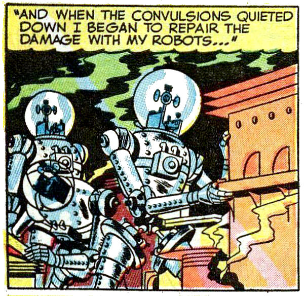 Pappy's Golden Age Comics Blogzine: Number 1667: Strange Robot ...