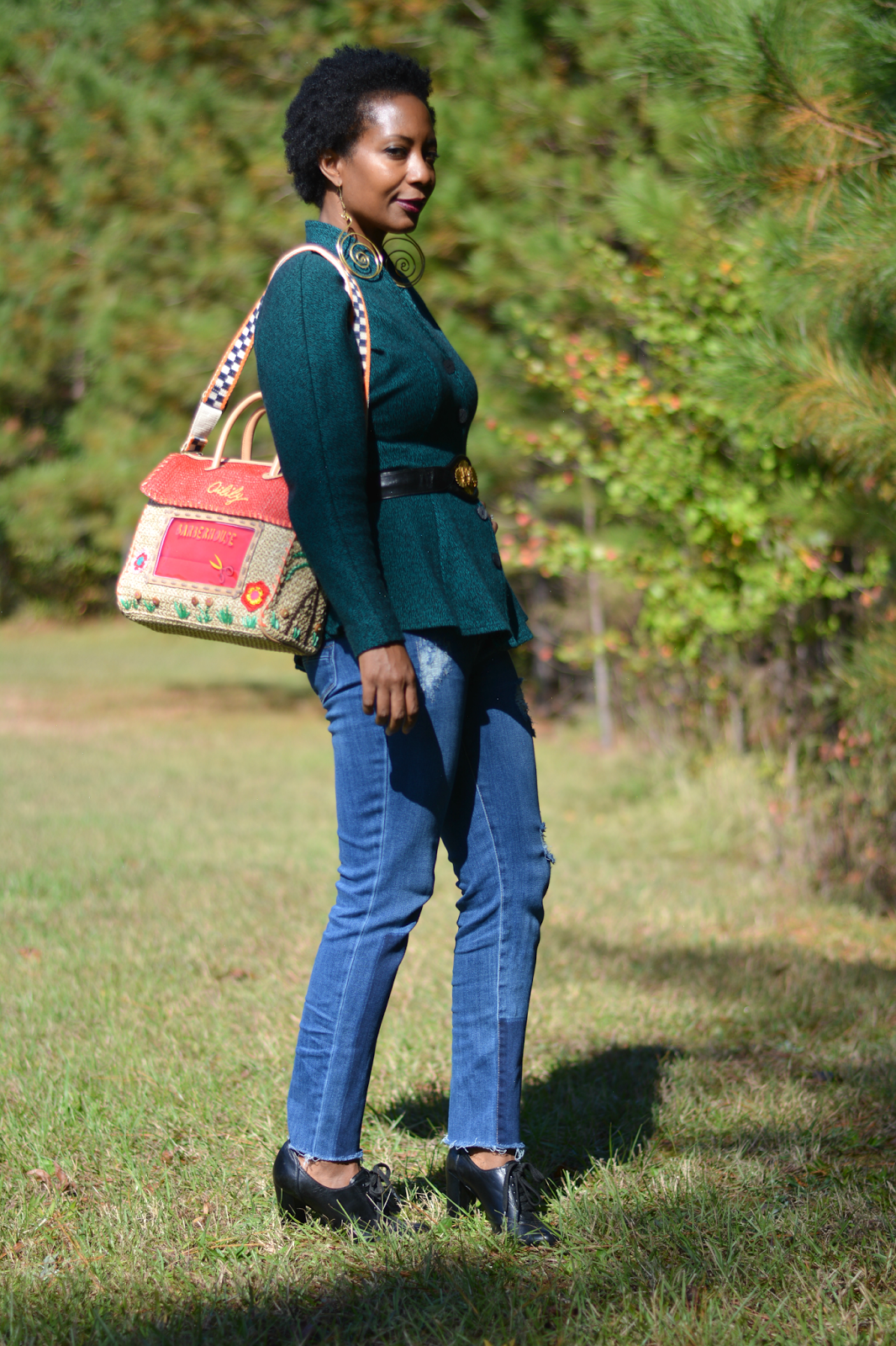 turning a purse into a camera bag