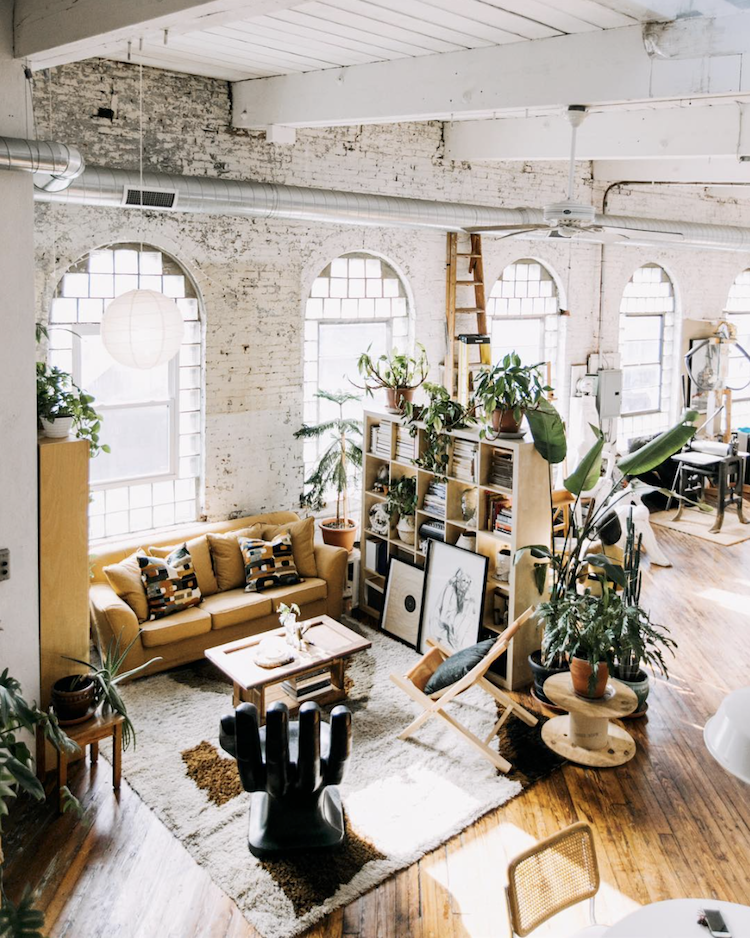 UN LOFT MUY BOHO