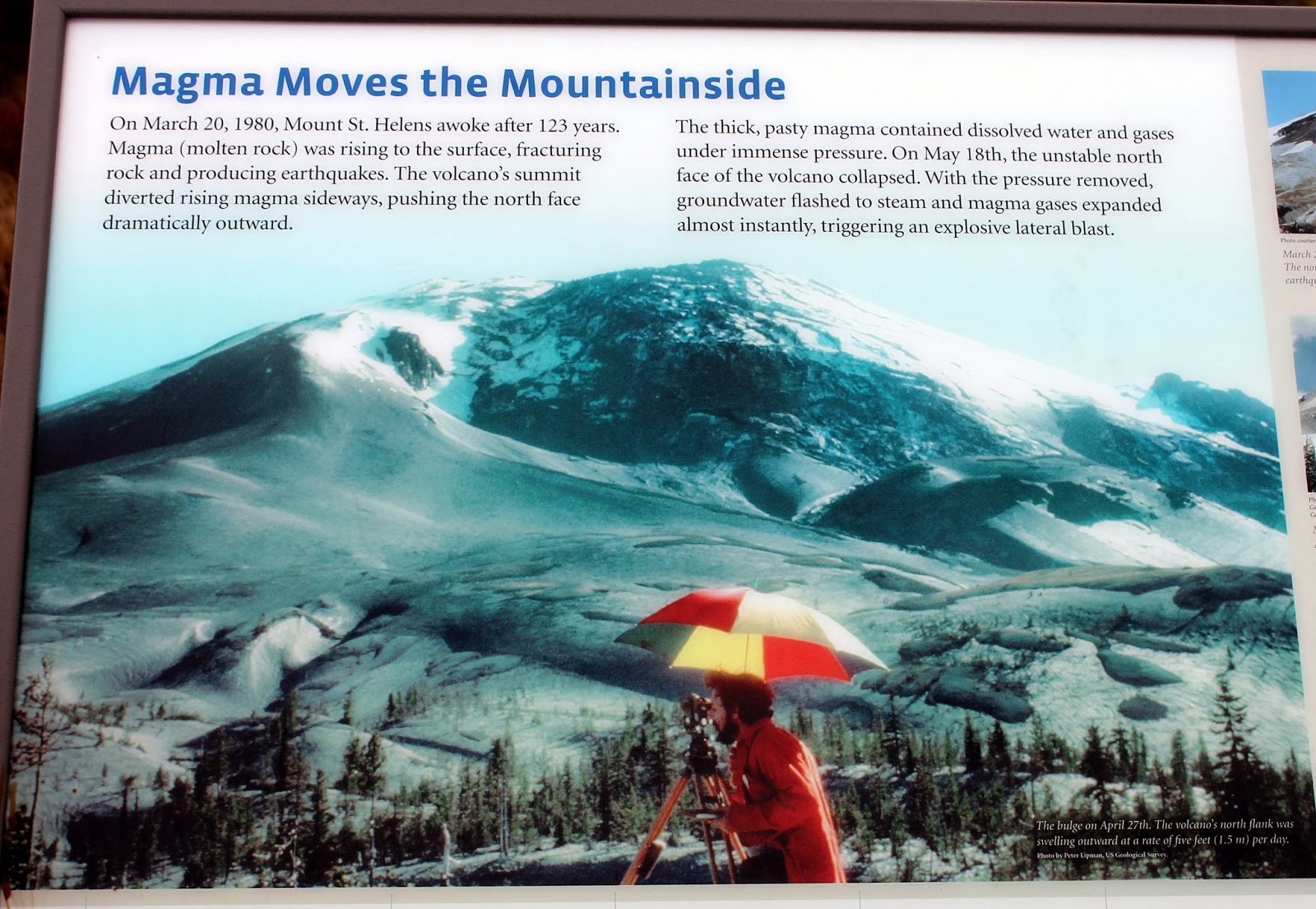 Following the Dream!: Mount St. Helens and into Oregon