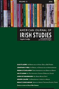 American Journal of Irish Studies. Eagrán Gaeilge