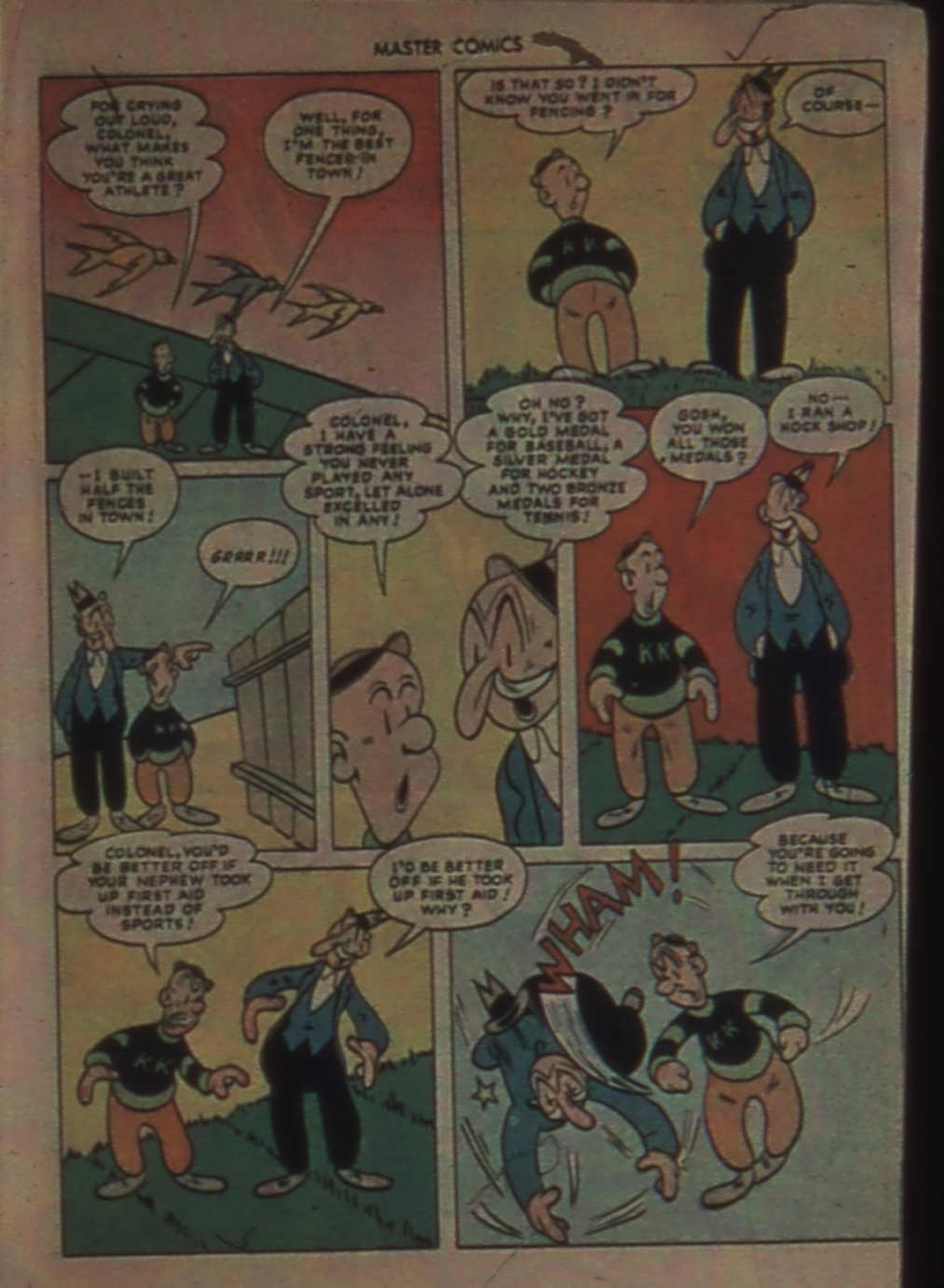 Read online Master Comics comic -  Issue #102 - 17