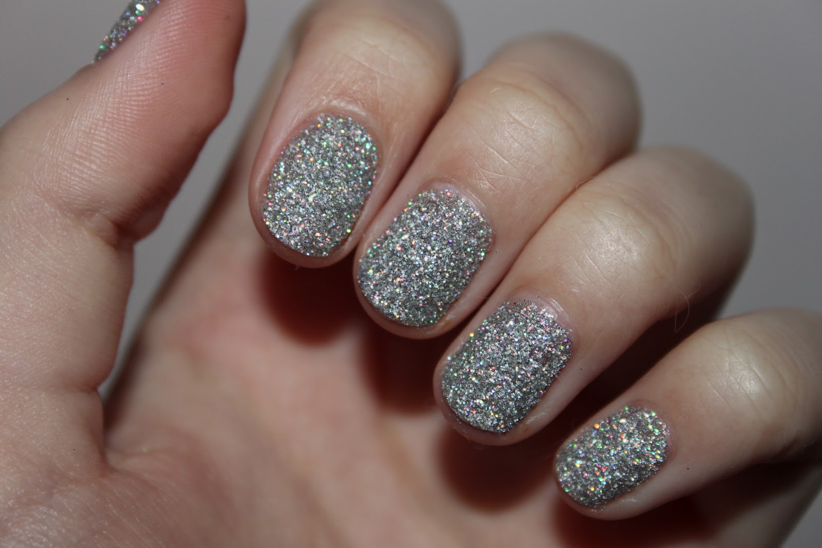 the beauty series | uk beauty blog: holographic glitter nails