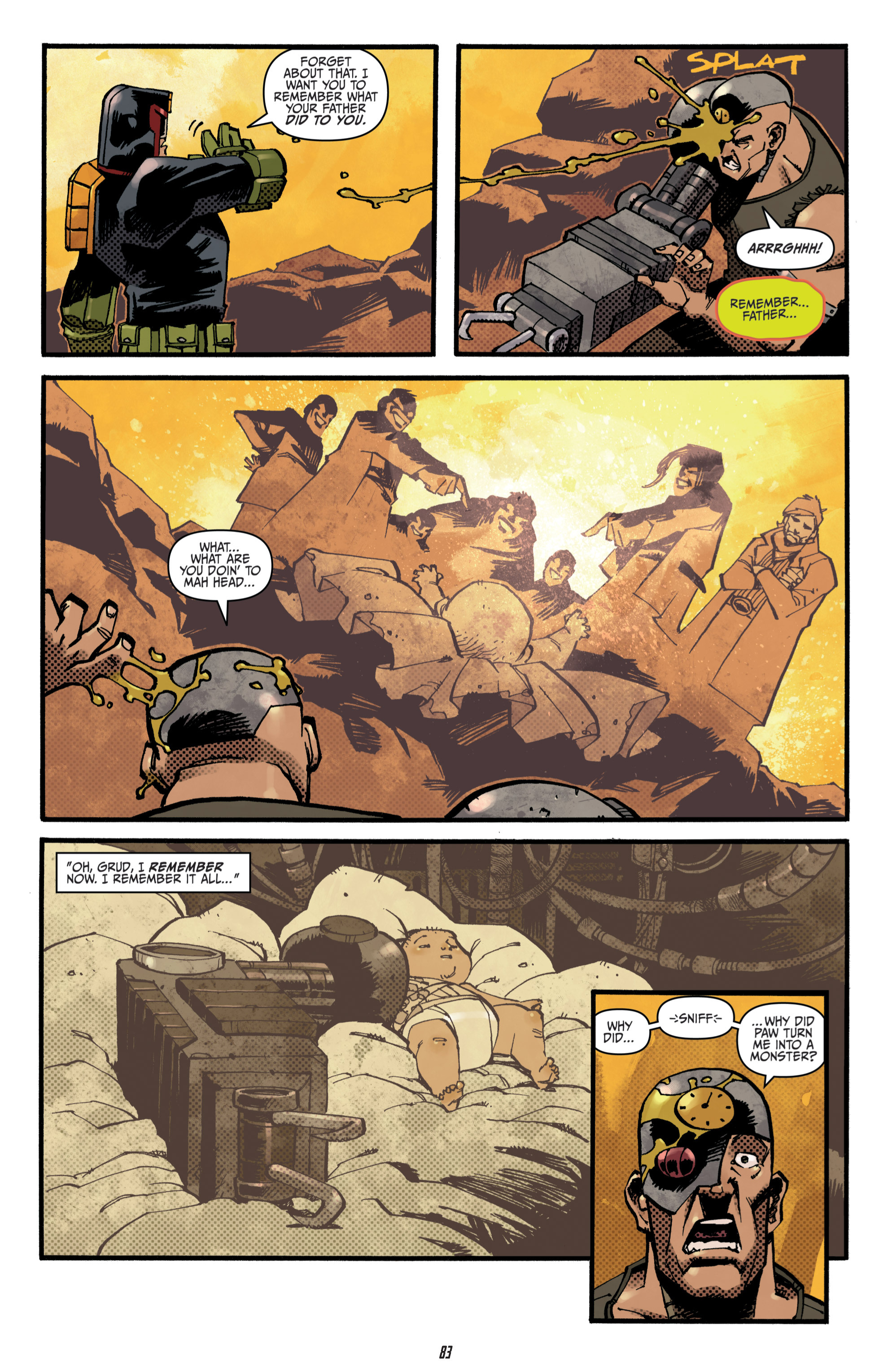Read online Judge Dredd (2012) comic -  Issue # _TPB 3 - 83