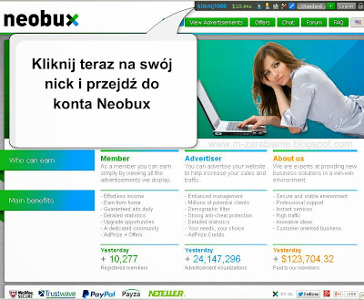 Jak wypłacić pieniądze ze strony Neobux? — instrukcja, jak zlecić wypłatę w Neobux.com, wypłata