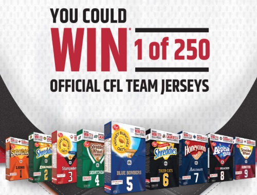 Post CFL Team Jersey Giveaway Post CFL Team Jersey Giveaway