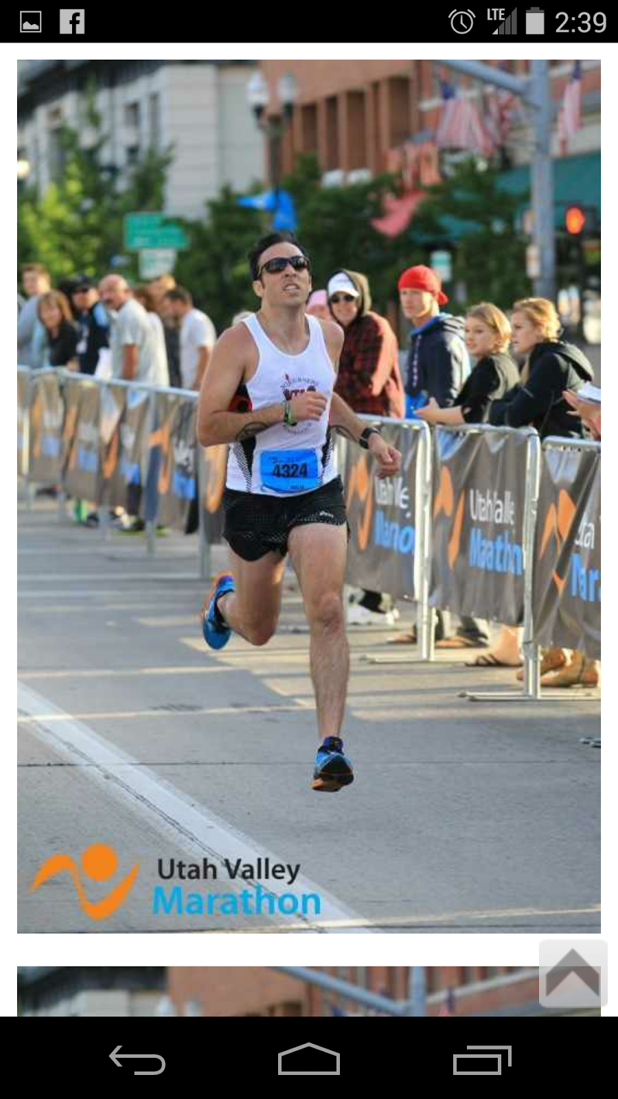 Sojourners Racing Team Bryce Peterson Utah Valley Half Marathon