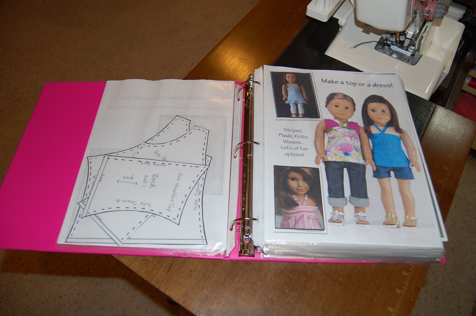 Sewing for American Girl Dolls American Girl Doll Clothes Patterns.