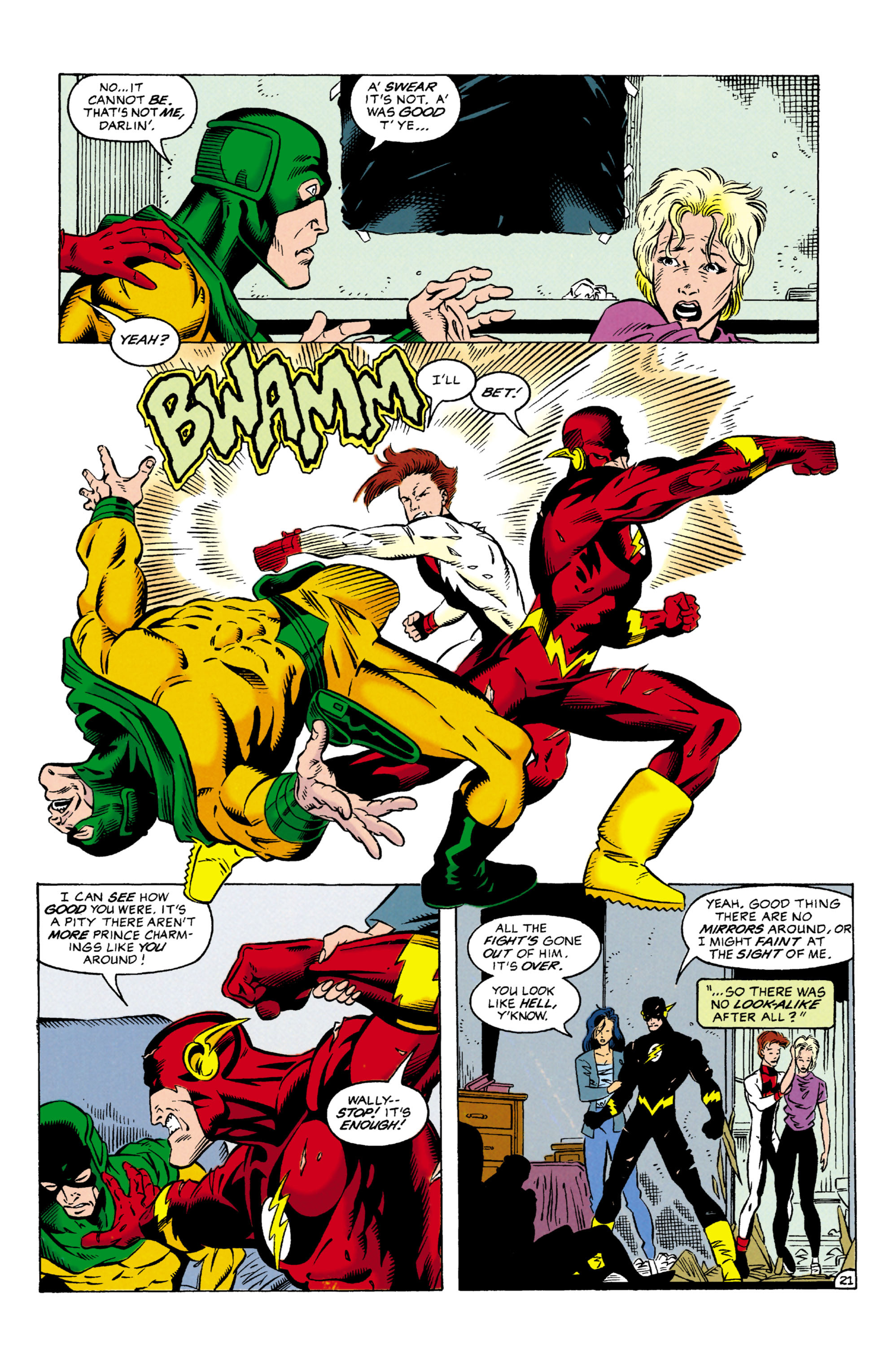 Read online The Flash (1987) comic -  Issue #105 - 22
