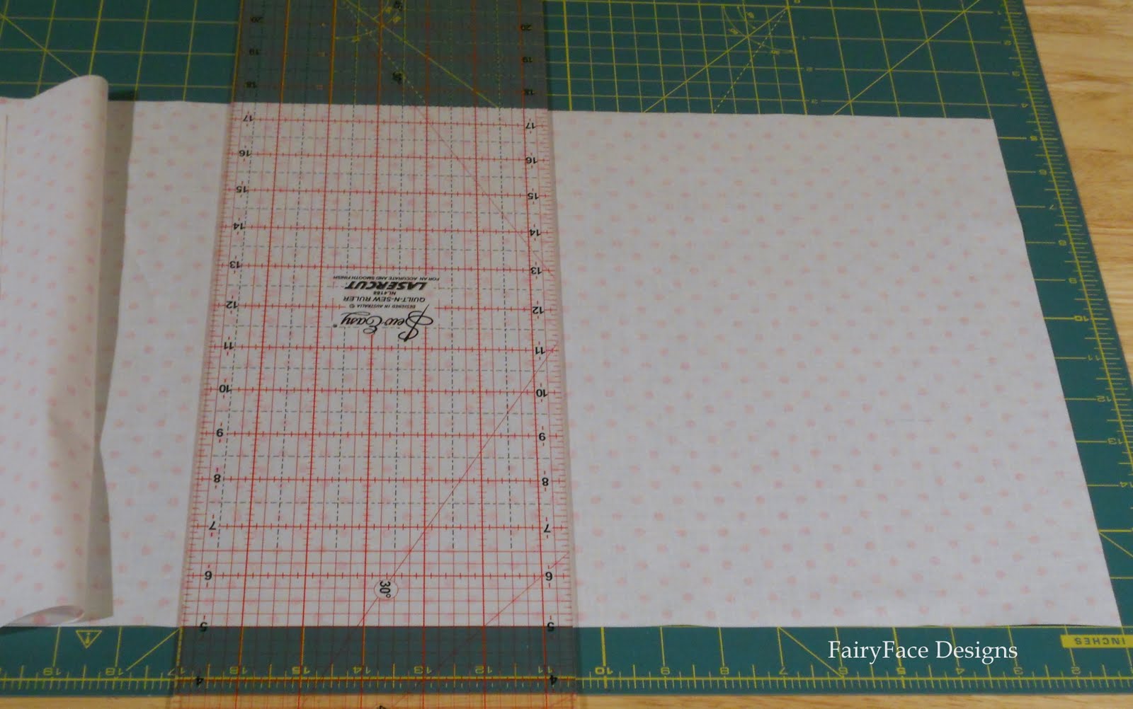 FairyFace Designs: Cutting your Backing Fabric : Across the Sea QAL