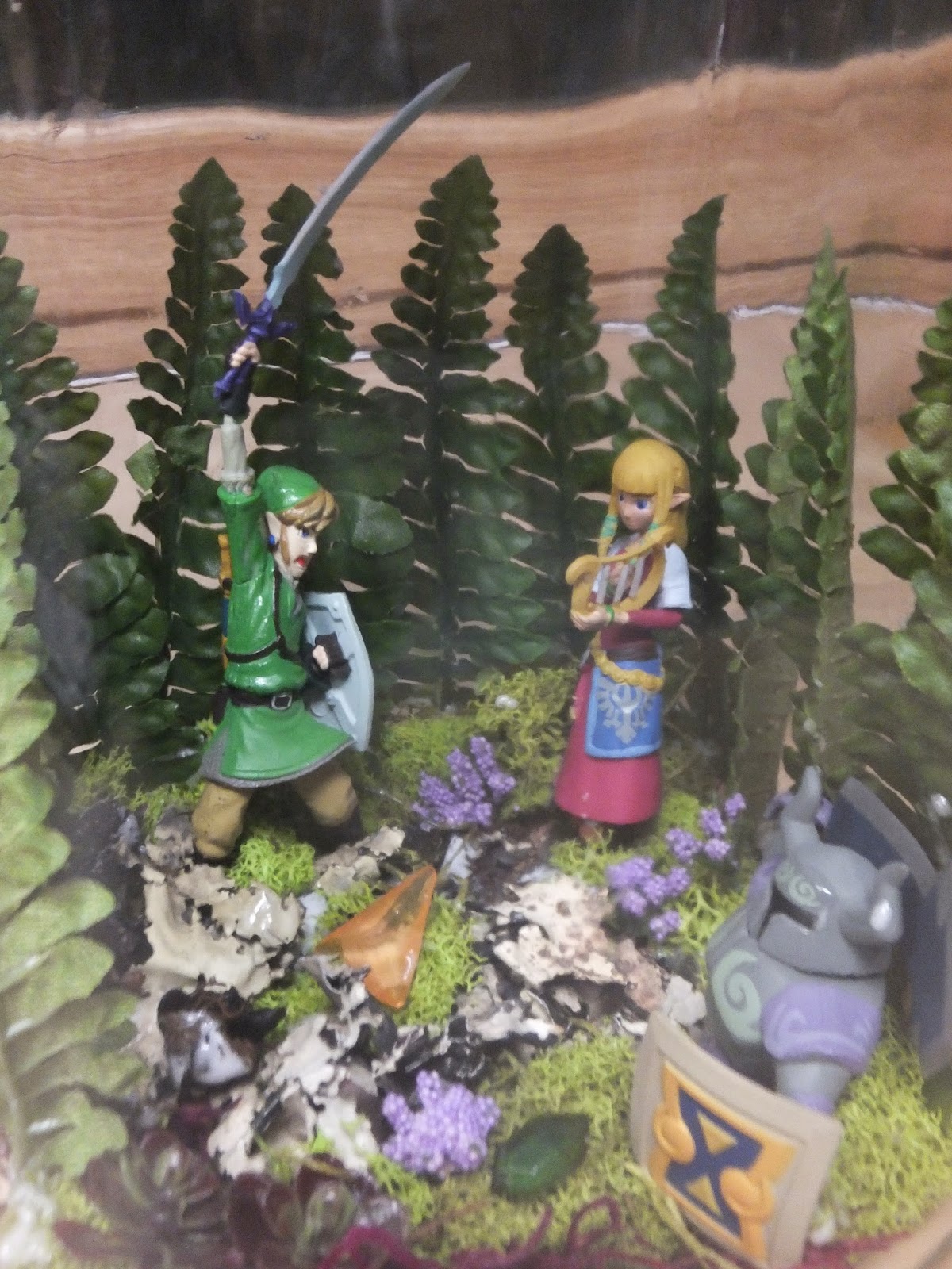 Side Quest Craft Night Zelda Terrarium! The Zelda Gourmet