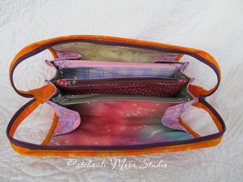 Patchouli Moon Studio Three Knitting Notions Bags