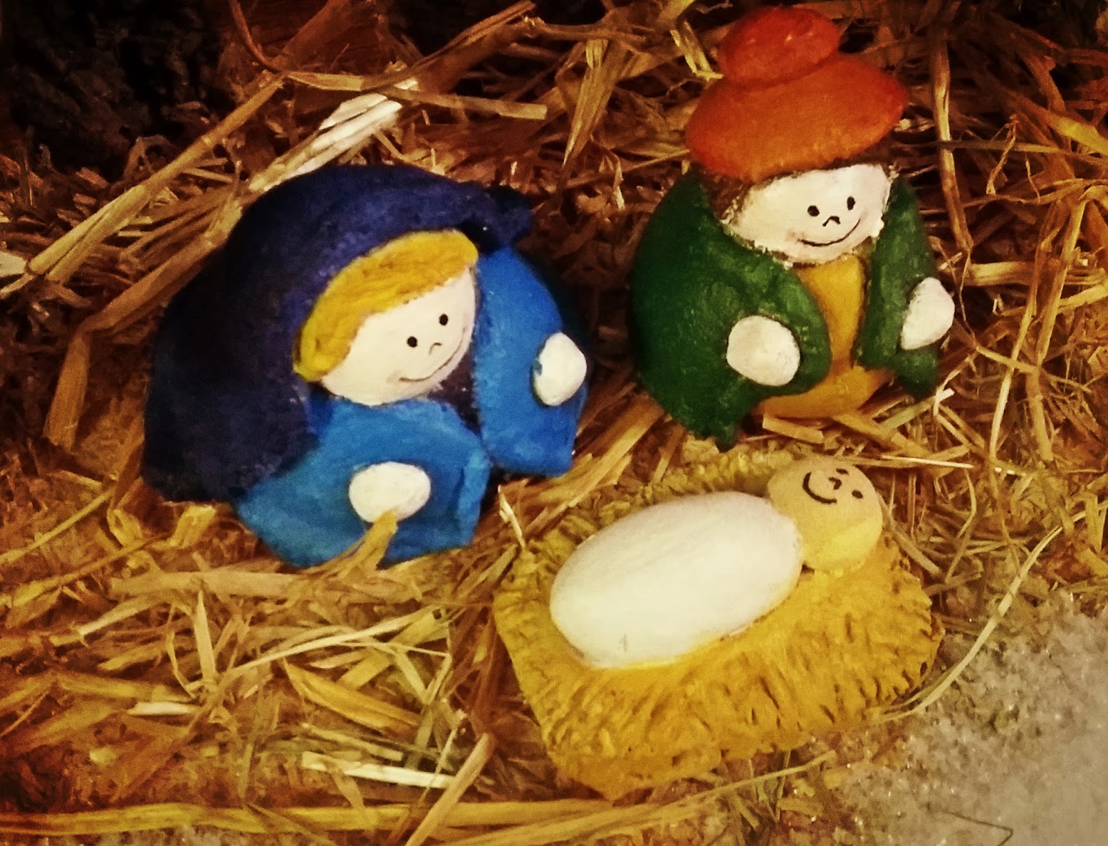 Villa Lika Een kerststal maken met brooddeeg