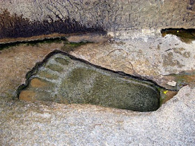 Nephilim Giants and their huge ancient footprints have set in stone. Nephilim Giants and their huge ancient footprints have set in stone.