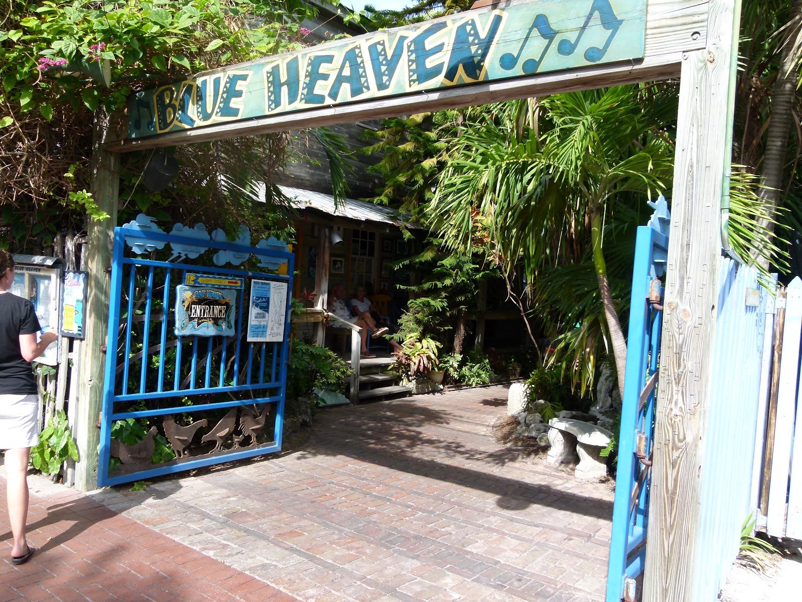 Visit Key West Blue Heaven Key West and why it was empty
