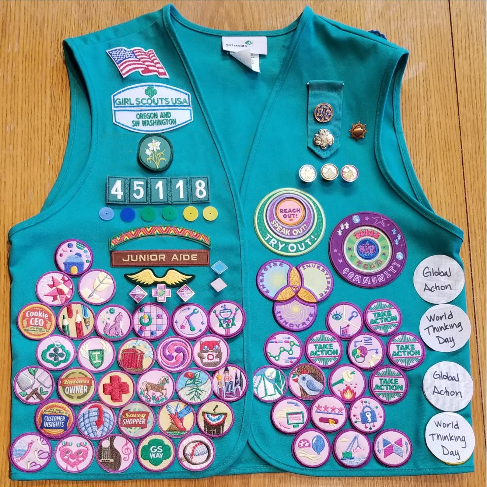 Applying Girl Scout or Boy Scout Badges with Cricut Easy Press 2