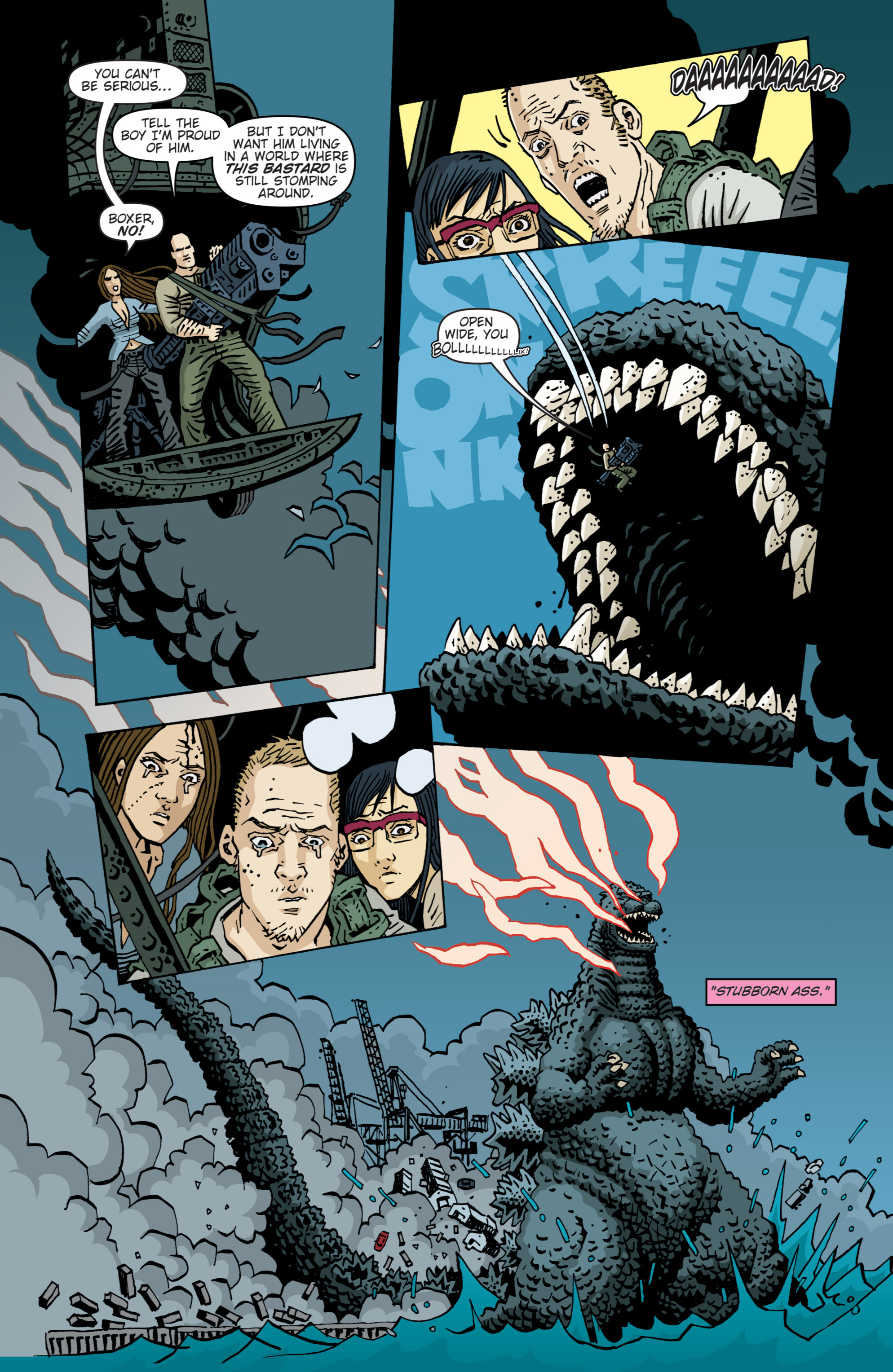 Read online Godzilla (2012) comic -  Issue #13 - 23