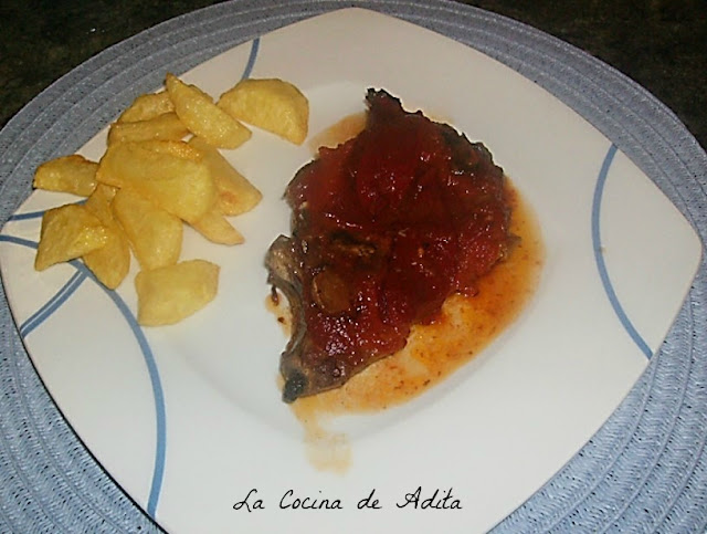 Chuletas de cerdo al horno