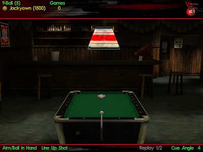超擬真撞球3(Virtual Pool Hall)綠色免安裝硬碟版下載，超真實的3D立體撞球遊戲！