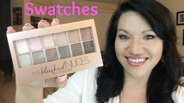 Blushed Maybelline Angela Nudes Pretty eyeshadow - NEW Cruz palette The