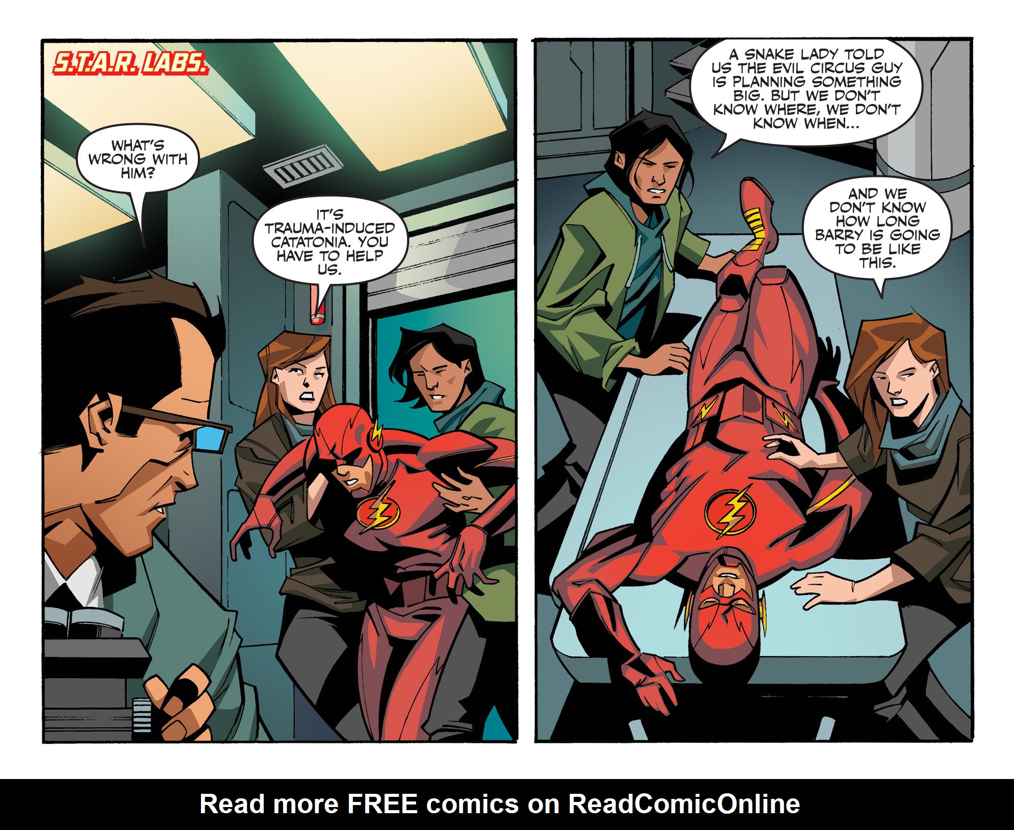 Read online The Flash: Season Zero [I] comic -  Issue #6 - 21
