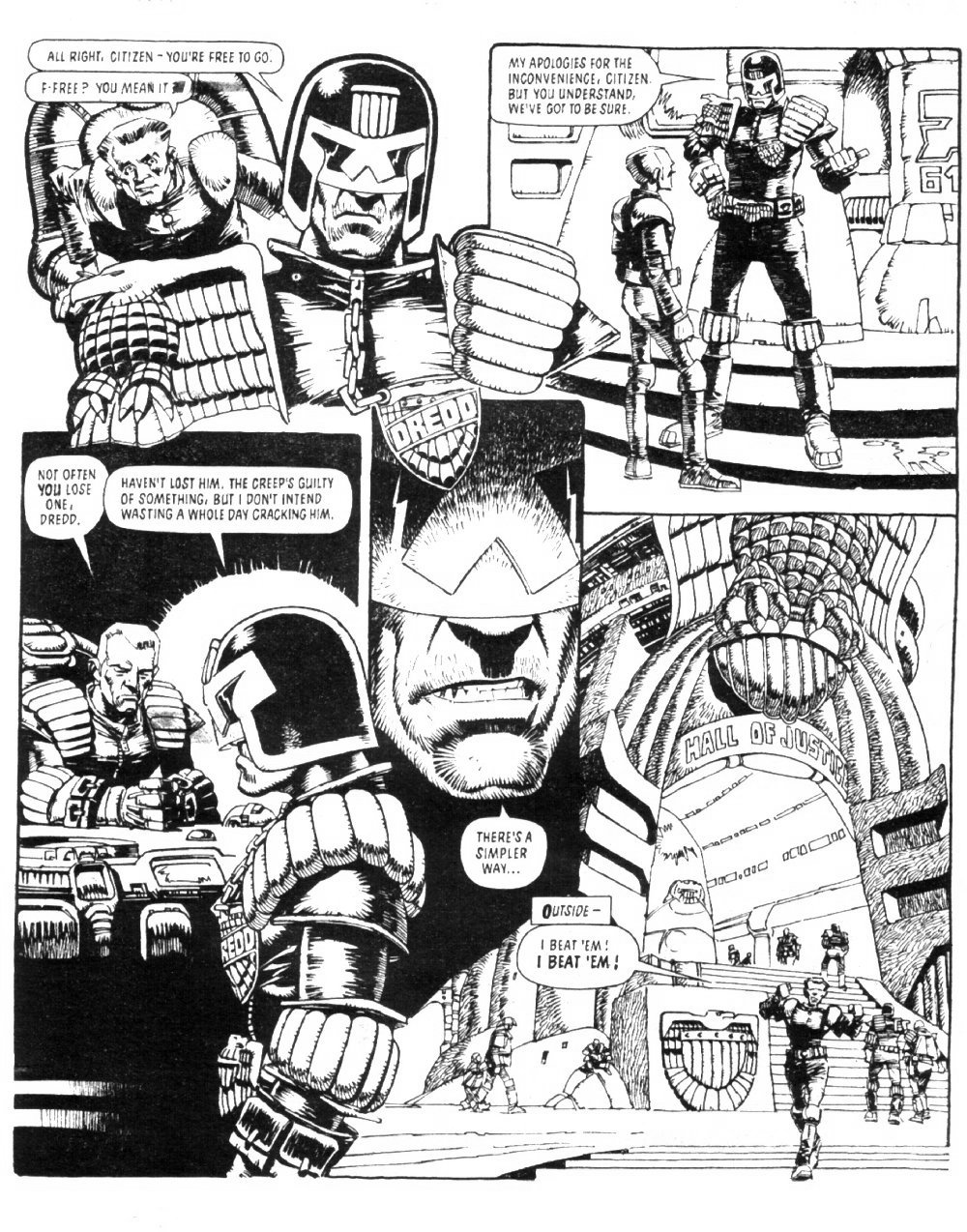 Read online Judge Dredd: The Complete Case Files comic -  Issue # TPB 7 (Part 1) - 207