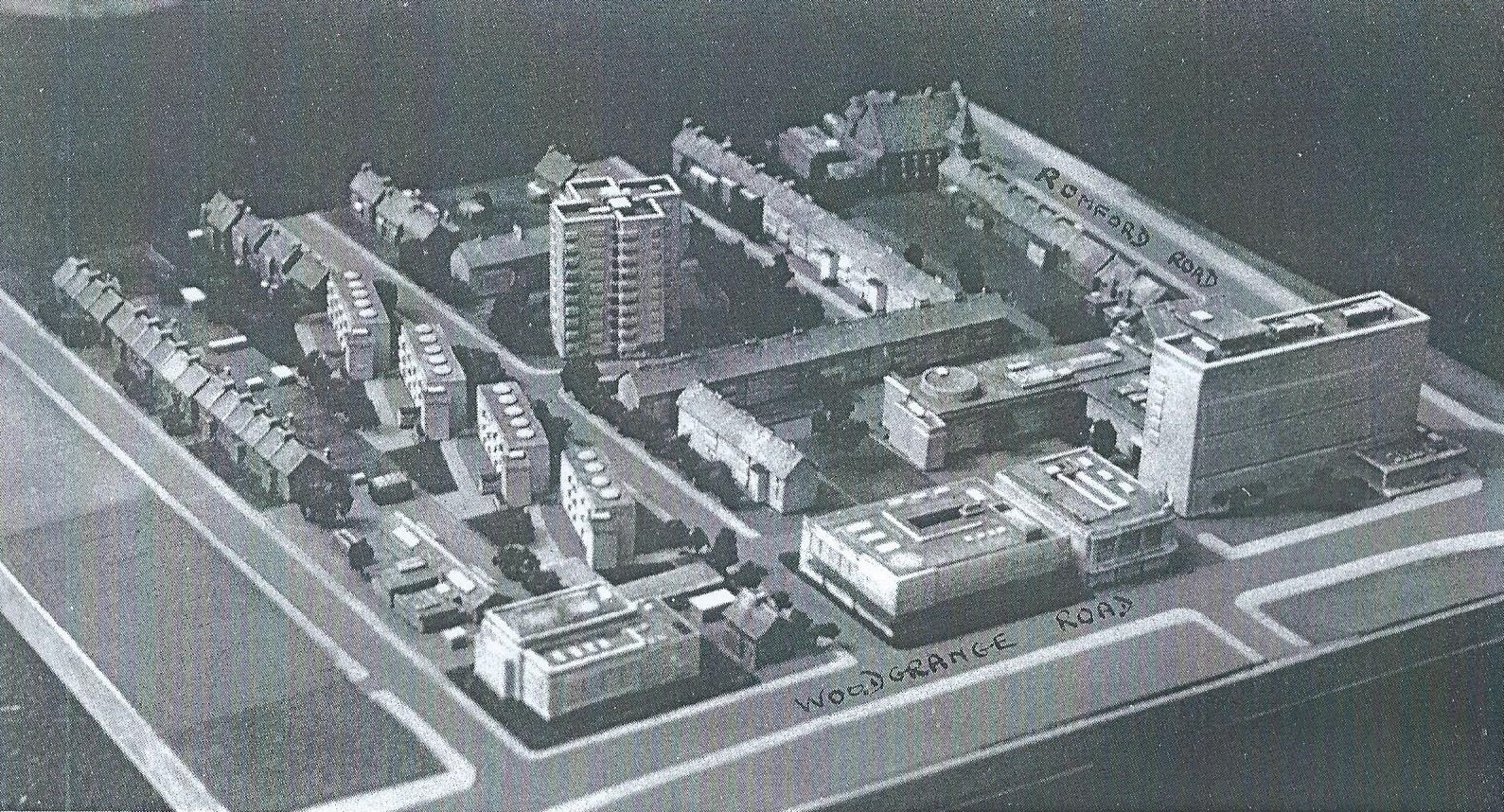 E7 Now & Then Claremont Road temporary WW2 fire station