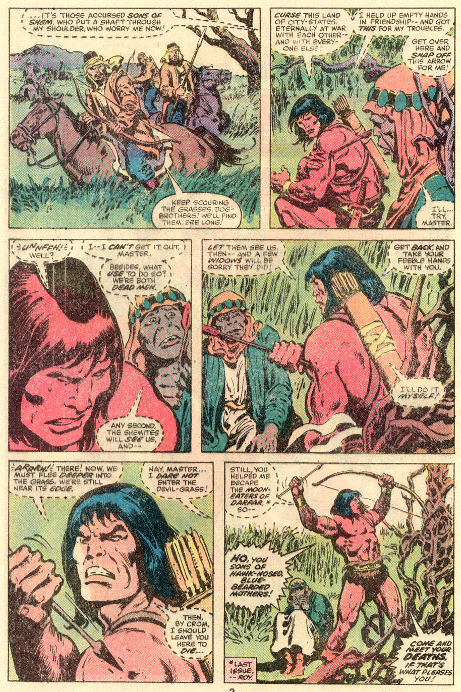Read online Conan the Barbarian (1970) comic -  Issue #109 - 3