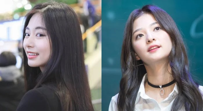 Tzuyu (TWICE) dan Nakyung (fromis_9) Menurut Penggemar, Inilah Idola K-Pop Yang Wajahnya Sangat Mirip