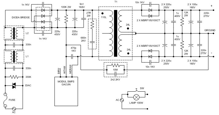 Terbaru 26 Skema Pwm Uc3843