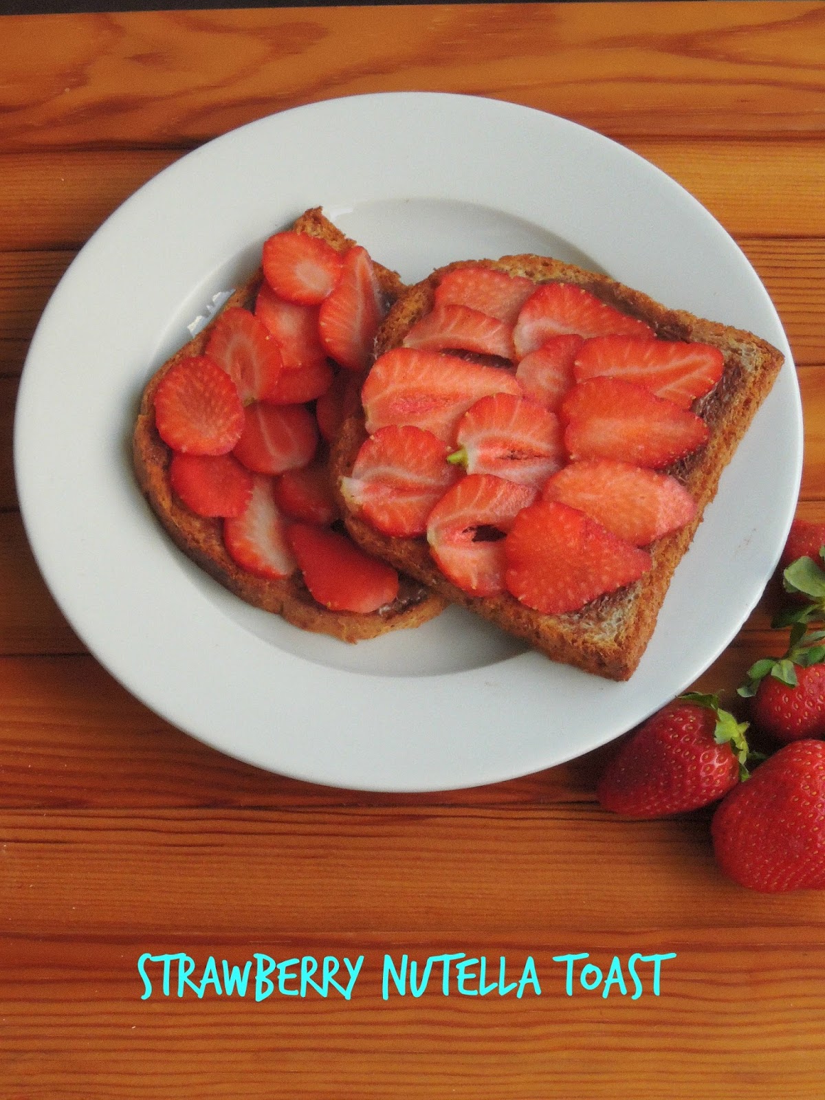 Strawberry Nutella Toast Cook N Click