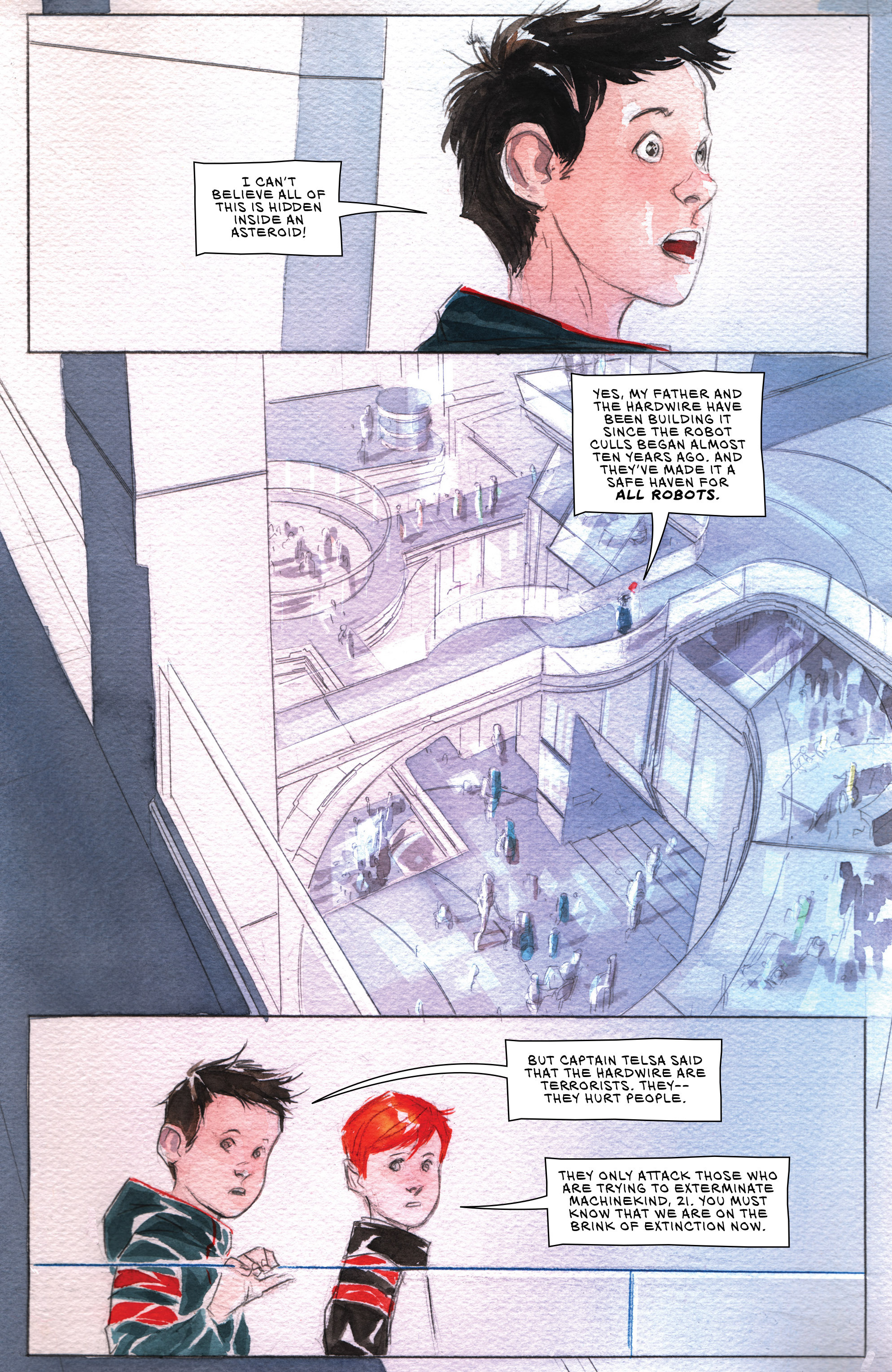 Read online Descender comic -  Issue #11 - 17