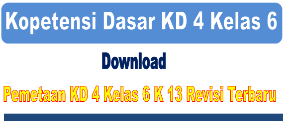 Pemetaan KD 4 Kelas 6 Semester 2 K 13 Revisi 2018 Suara Guru