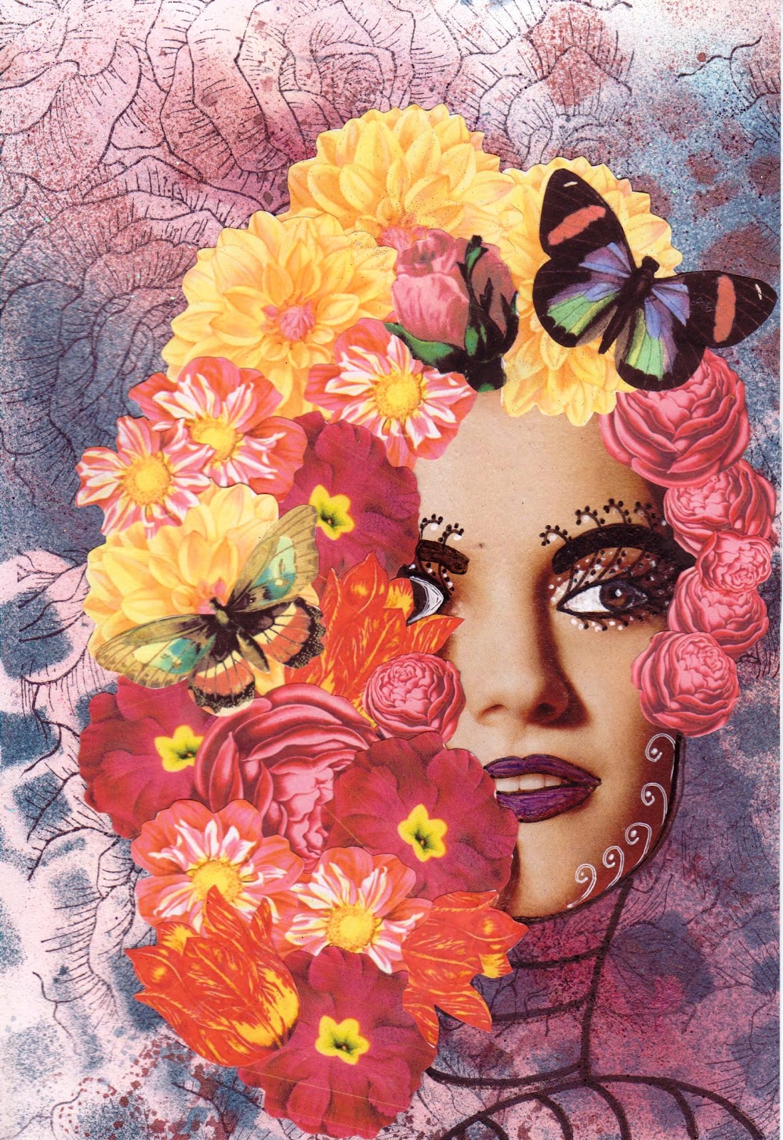 Maximum Embellishment: ILLUSIONS COLLAGE FACE