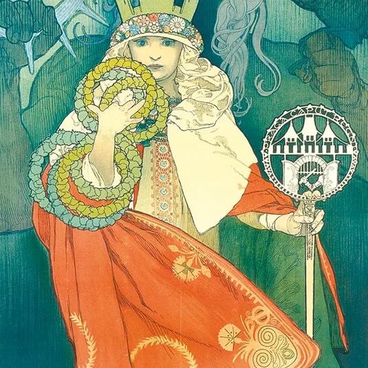 Alphonse Maria Mucha 1860-1939 | Czech Art Nouveau Printmaker