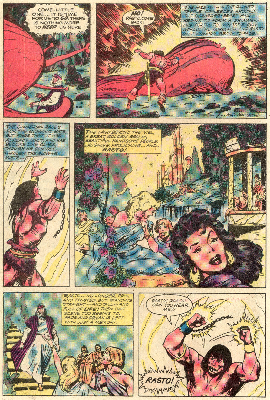 Read online Conan the Barbarian (1970) comic -  Issue #116 - 22
