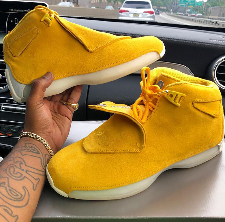 jordan 18 gold