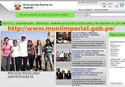 Portal Oficial de la Municipalidad Distrital de Imperial