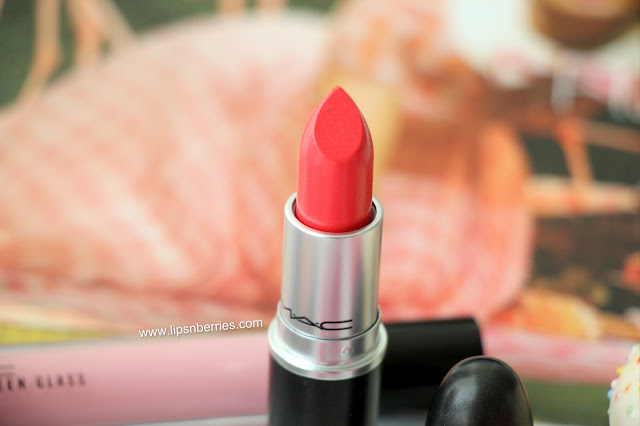 MAC flocking fabulous lipstick 